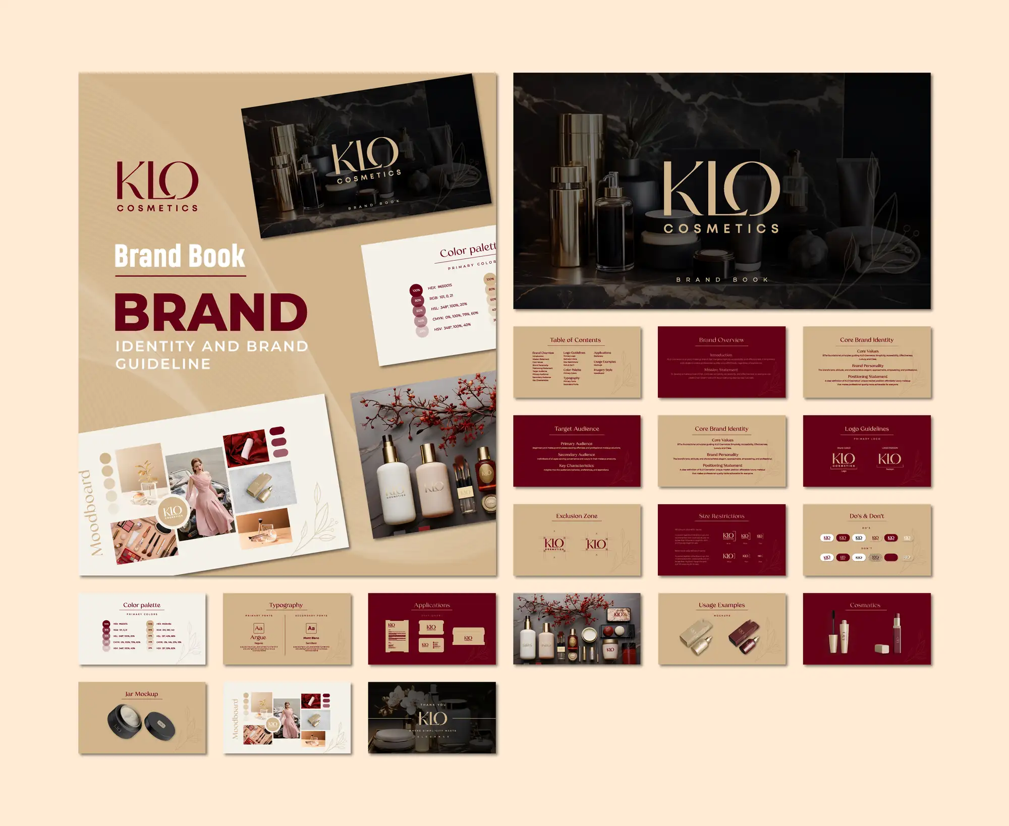 FRPROTECH brand identity and guidelines system designed for a client brand