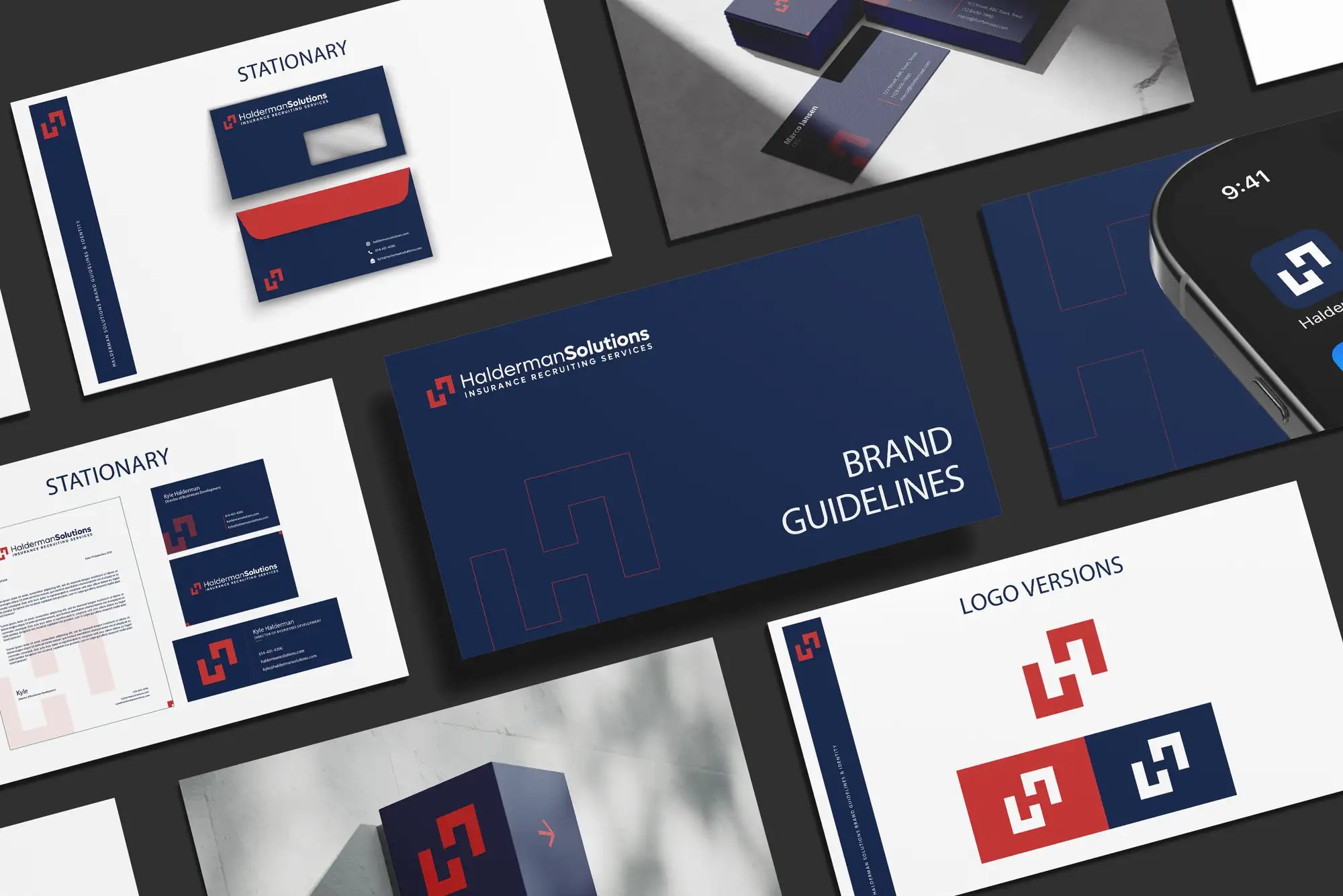 FRPROTECH brand identity and guidelines system designed for a client brand
