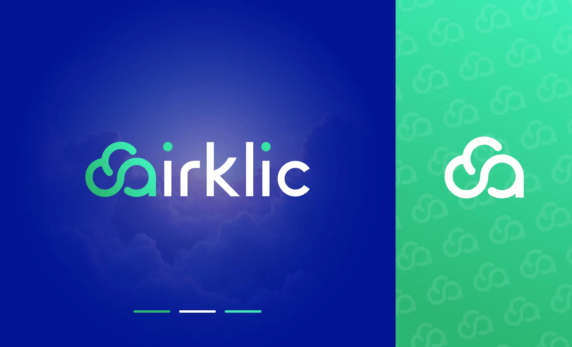 A clean, geometric cloud-software brand mark designed by FRPROTECH, built to stay legible as a favicon and app icon in both light and dark product themes — an example of logo design for SaaS companies in 2026