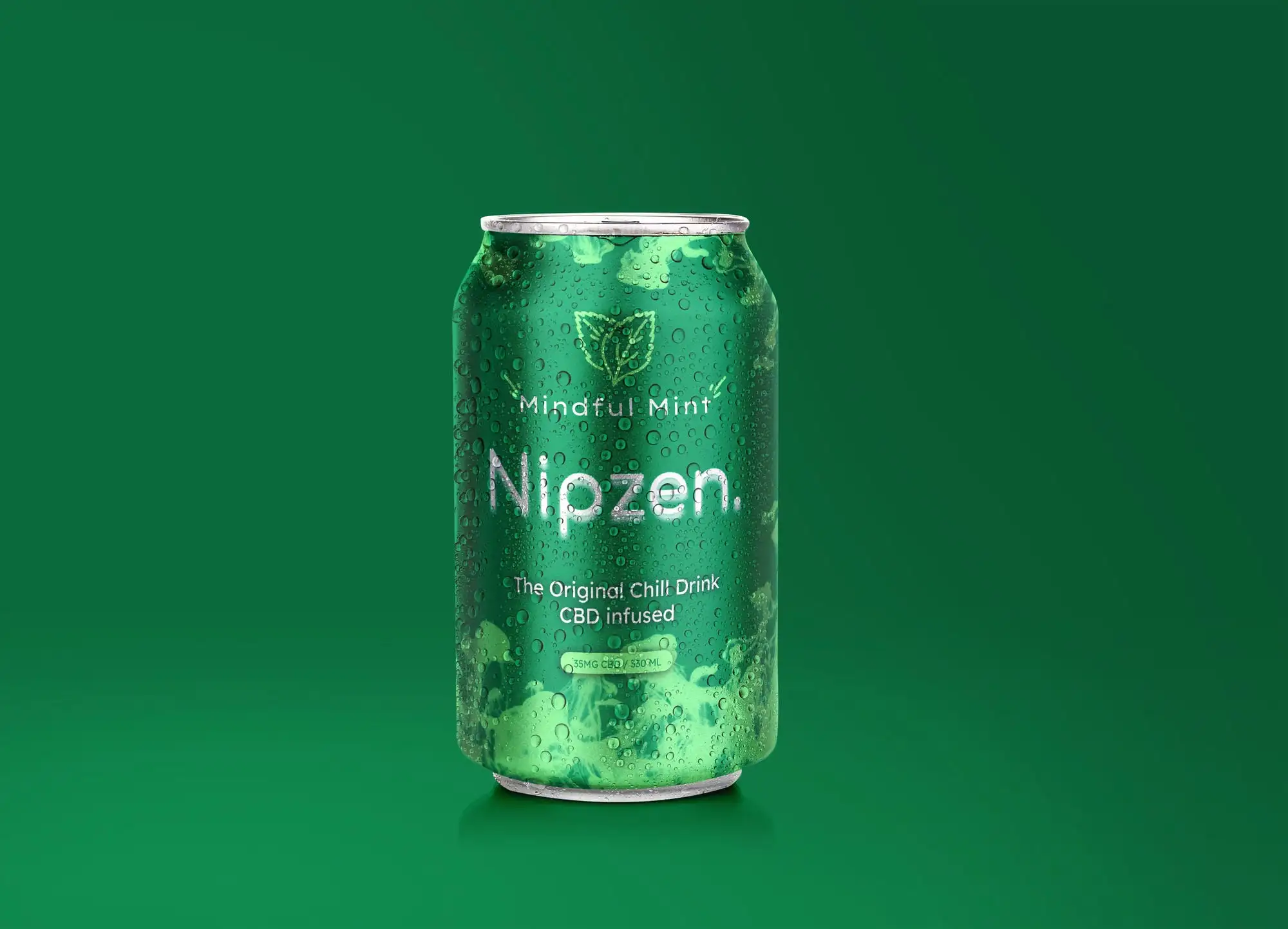 A branded energy-drink can render with a crisp, correctly placed logo — the kind of on-brand product visual AI image generators frequently distort