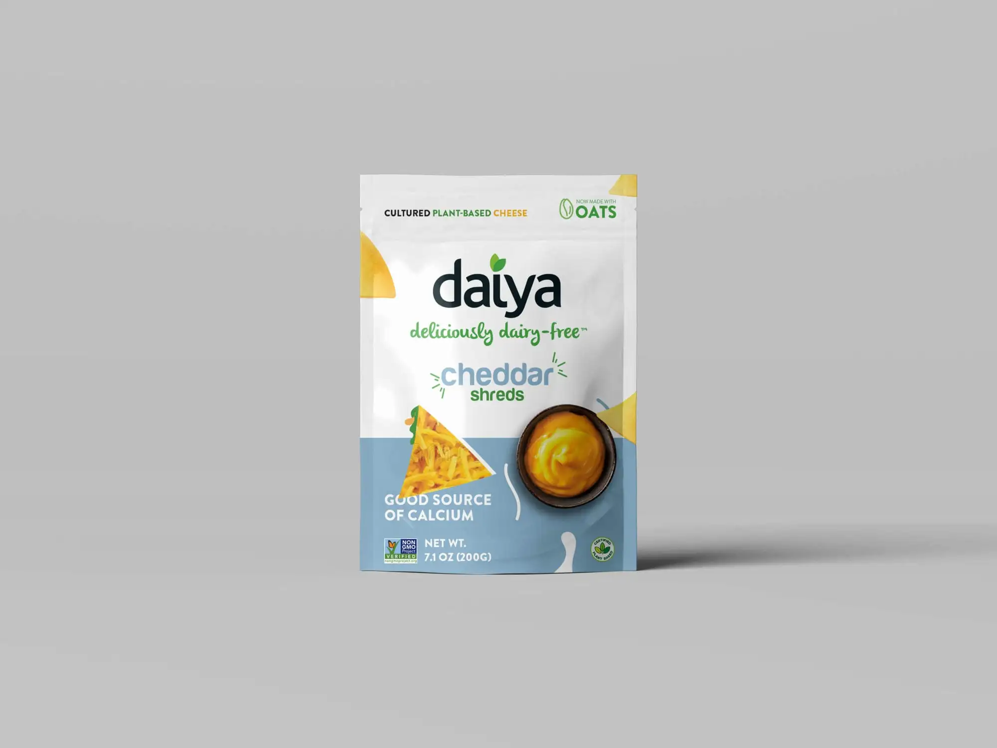 Shelf-ready food packaging designed by FRPROTECH's food packaging design service — a clean, on-brand oats pouch with clear product hierarchy, appetite appeal and print-correct layout