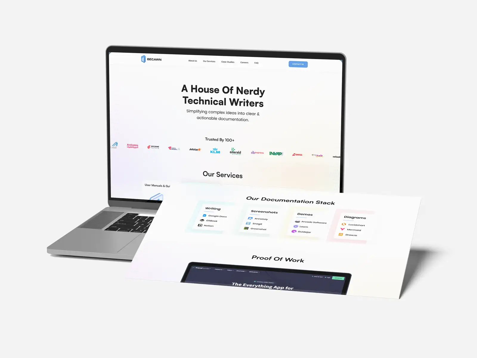 FRPROTECH UI/UX product design project shown as an interactive prototype, where screens are linked into a clickable flow and tested with real users before development begins