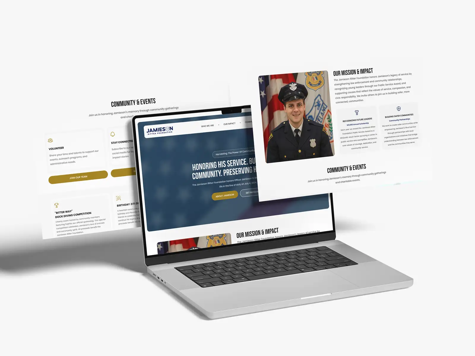 FRPROTECH custom website design for a client, illustrating what an AI website builder can and cannot replace versus a web developer in 2026